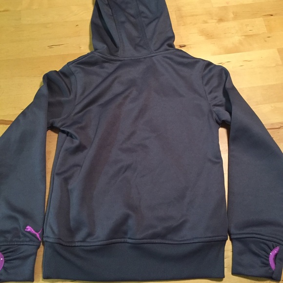 Girls’ Puma Hooded Sweatshirt - Picture 2 of 5